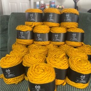 K+C Cozy Super Bulky Yarn in colorway Mustard DISCONTINUED